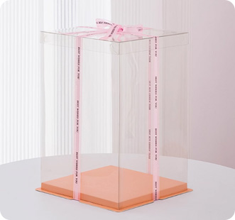 Multi layer cake box