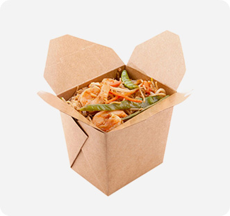 Heat-resistant food containers
