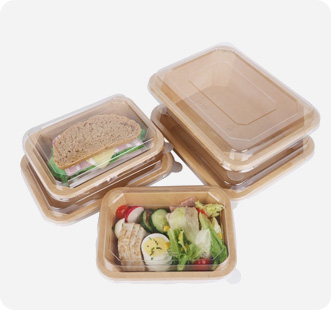 Oil proof fast food box