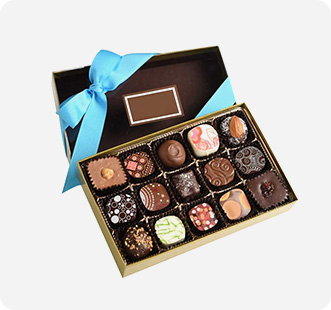 Christmas chocolate box